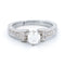 Bague 52.5 Bague Solitaire Vintage en or blanc 18k et diamants 58 Facettes 5499D82A8BC741C38EDD420BCC568F0F