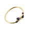 Bracelet Bracelet jonc émaillé en or jaune 58 Facettes BO/230096