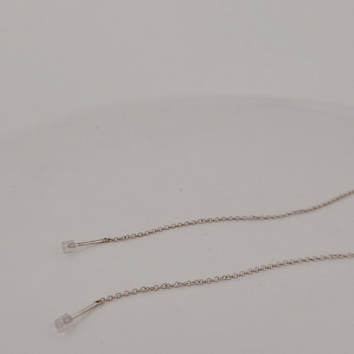 Boucles d'oreilles Boucles d'oreilles - Perles de culture en or blanc 58 Facettes 3042371