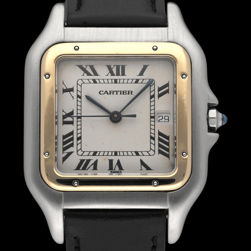 Montre Cartier Panthère - Montre Quartz en or et acier 58 Facettes CRT/PRT/001