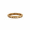 Bague 53 Alliance américaine - Bague en or jaune diamants 58 Facettes BO/230061