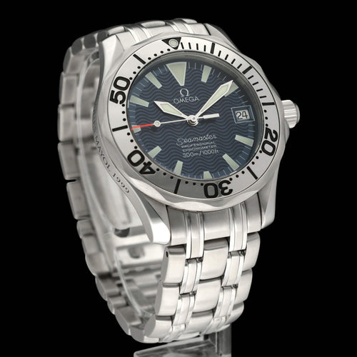 Montre Omega Seamaster - Montre Jacques Mayol en acier, 1999 58 Facettes OMG/SEA/403
