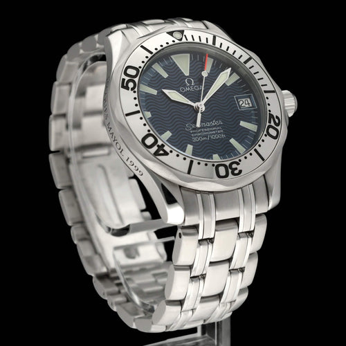 Montre Omega Seamaster - Montre Jacques Mayol en acier, 1999 58 Facettes OMG/SEA/403