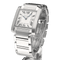 Montre Cartier Tank Française - Montre 2465 en acier 58 Facettes CRT/TNK/010
