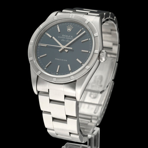 Montre Rolex Air King - Montre Precision 14010 en acier 58 Facettes ROL/AIK/226