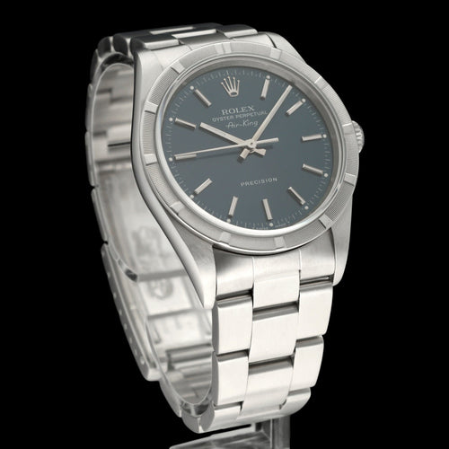 Montre Rolex Air King - Montre Precision 14010 en acier 58 Facettes ROL/AIK/226