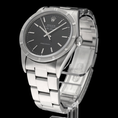 Montre Rolex Air King - Montre Precision 14010M en acier 58 Facettes ROL/AIK/228