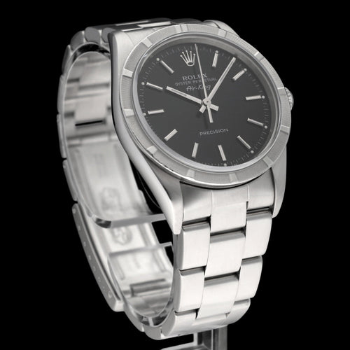 Montre Rolex Air King - Montre Precision 14010M en acier 58 Facettes ROL/AIK/228