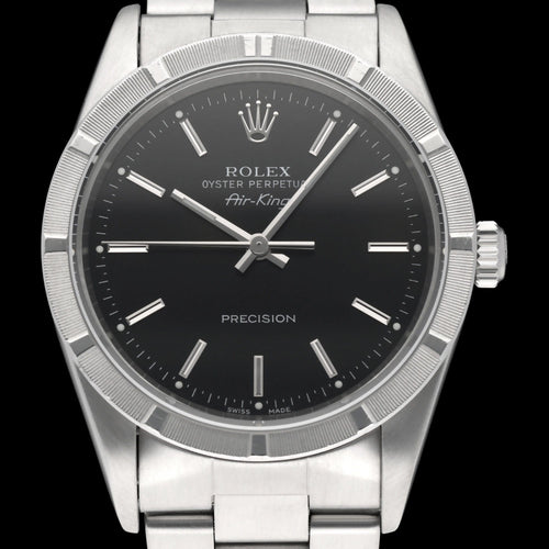 Montre Rolex Air King - Montre Precision 14010M en acier 58 Facettes ROL/AIK/228