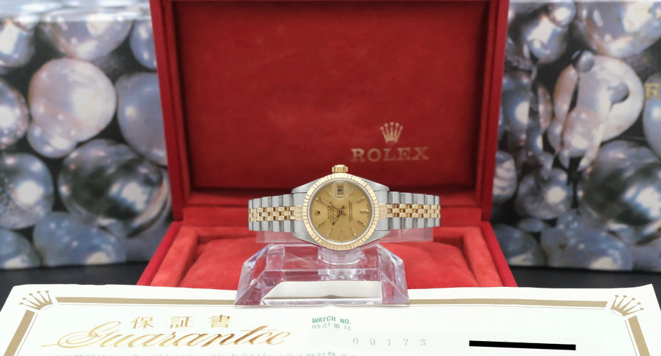 Montre Rolex Lady-Datejust - Montre 69173 en or et acier 58 Facettes ROL/LDJ/642