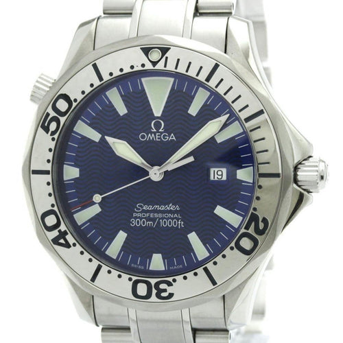 Montre Omega Seamaster Professional 300M - Montre quartz en acier inoxydable 58 Facettes m6jg14eshh