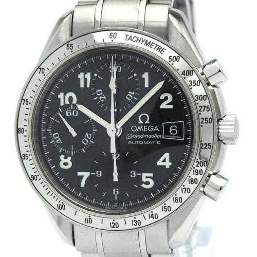 Montre Omega Speedmaster Date - Montre chronographe automatique en acier 58 Facettes lwn7u9dsm5