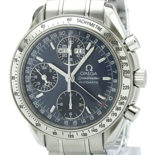 Montre Omega Speedmaster Reduced - Montre chronographe automatique en acier 58 Facettes u1mw8yb1t1