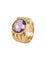 Bague 55 Fred - Bague en or jaune améthyste 58 Facettes 1409-21