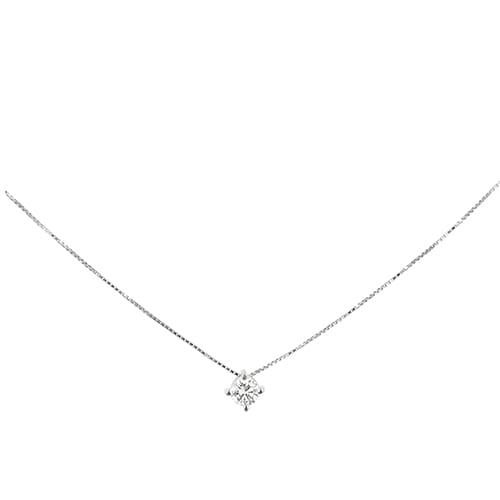 Collier Collier point lumière en or blanc et diamant 58 Facettes 175