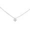 Collier point lumière en or blanc et diamant 58 Facettes 175