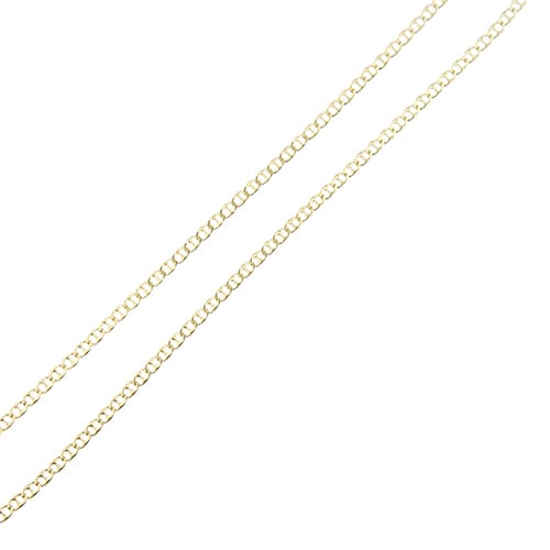 Collier maille traversino en or jaune 18 ct 58 Facettes 36643
