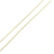 Collier maille traversino en or jaune 18 ct 58 Facettes 36643