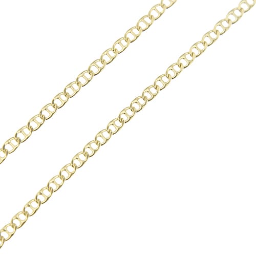 Collier maille traversino en or jaune 18 ct 58 Facettes 36643