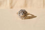Bague Bague fleur en or blanc 18 carats et diamants 58 Facettes 3971