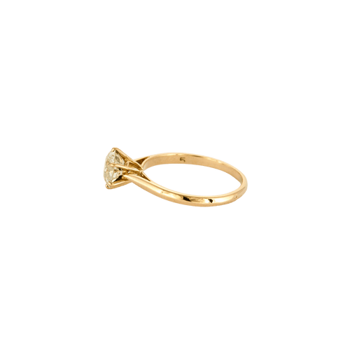 Bague 54 Bague solitaire en or jaune et diamant 58 Facettes BO/240043 NSS