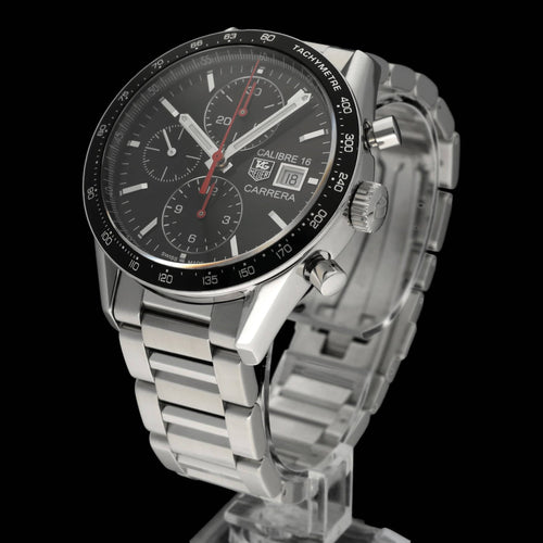 Montre TAG Heuer Carrera - Montre CV201AK en acier 58 Facettes TAG/CAR/011
