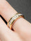 Bague 58 Éternité - Bague en or jaune et diamants 58 Facettes 18006