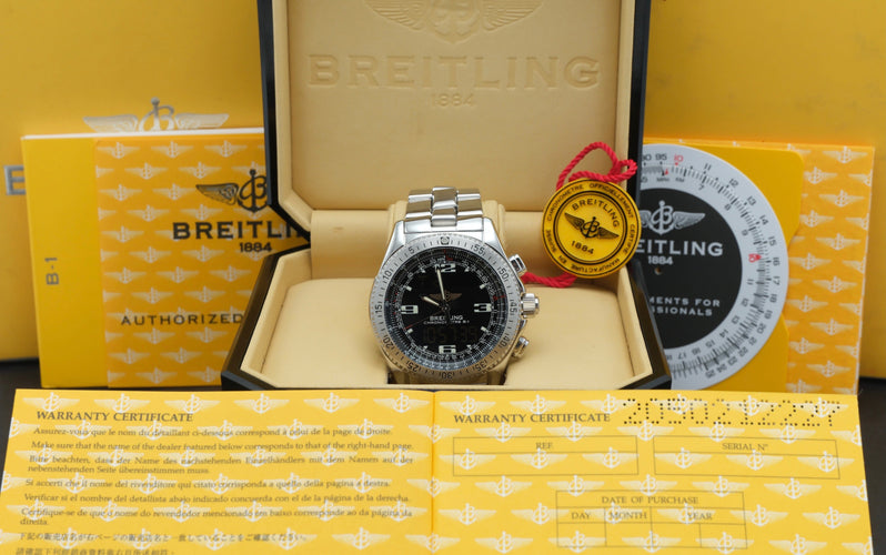 Montre Breitling B-1 - Montre A78362 en acier 58 Facettes BTL/ASP/003