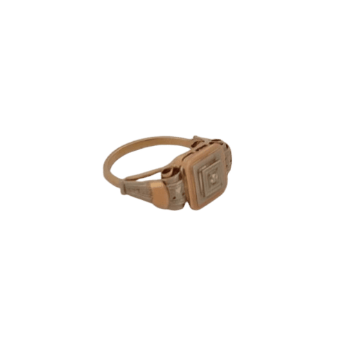 Bague 51 Bague fleur en or blanc et diamants 58 Facettes 2504811