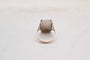 Bague 51 Bague victorienne rectangulaire en or rose, argent, émail et marcassites 58 Facettes 3953
