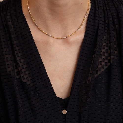 Collier Yohanne - Collier en trois ors 58 Facettes BO/230004