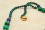Collier Collier en or jaune 18 carats, malachite et lapis-lazuli 58 Facettes 3989