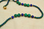 Collier Collier en or jaune 18 carats, malachite et lapis-lazuli 58 Facettes 3989