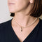 Collier Collier de perles - Collier en or jaune, diamants et saphirs 58 Facettes BO/250007