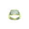 Bague chevalière en or jaune 18 carats et diamants 58 Facettes 260143