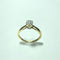Bague en or jaune 18 carats et diamants 58 Facettes 260139