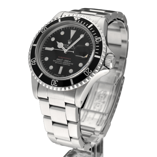 Montre Rolex Submariner Date - Montre 1680 « Red Mark » en acier 58 Facettes