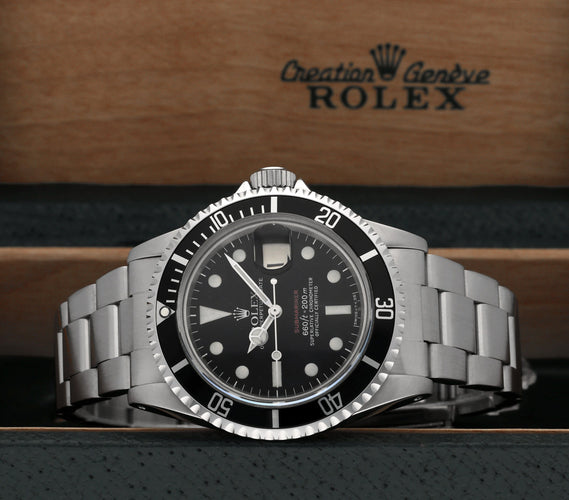 Montre Rolex Submariner Date - Montre 1680 « Red Mark » en acier 58 Facettes