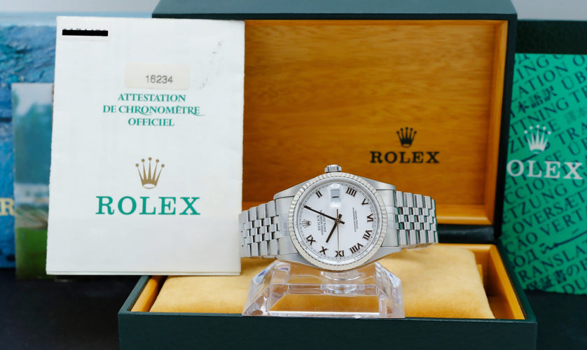 Montre Rolex Datejust - Montre 16234 en acier, 1999 58 Facettes ROL/DJ1/1384