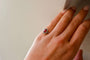 Bague 48 Pompadour - Bague ovale en or jaune et blanc, diamants 58 Facettes 3955