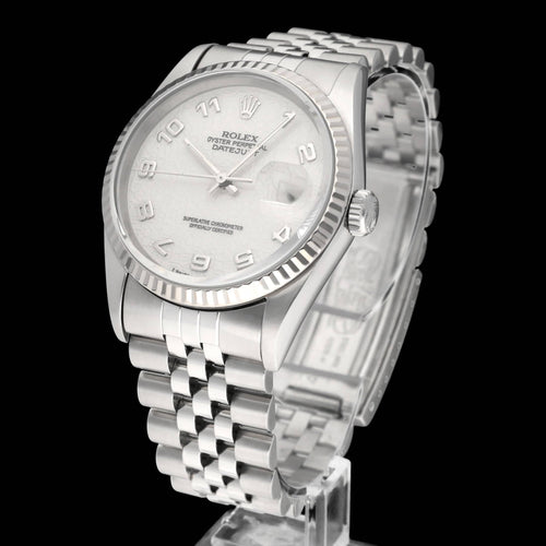 Montre Rolex Datejust - Montre 16234 cadran Computer en acier 58 Facettes ROL/DJ1/1249