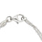 Collier point lumière en or blanc et diamant 0,18 ct 58 Facettes 39236