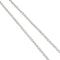 Collier point lumière en or blanc et diamant 0,18 ct 58 Facettes 39236