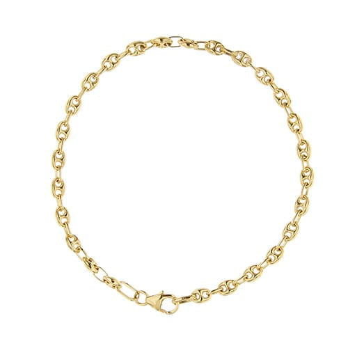 Bracelet maille marine en or jaune 58 Facettes 37818