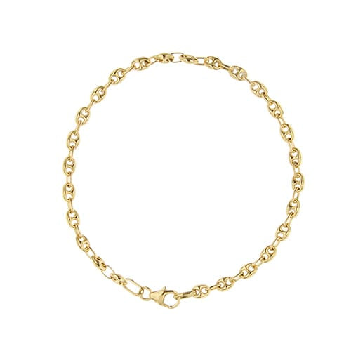 Bracelet maille marine en or jaune 58 Facettes 37818