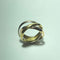 Bague Trinity en or 18 carats trois ors 58 Facettes 260063