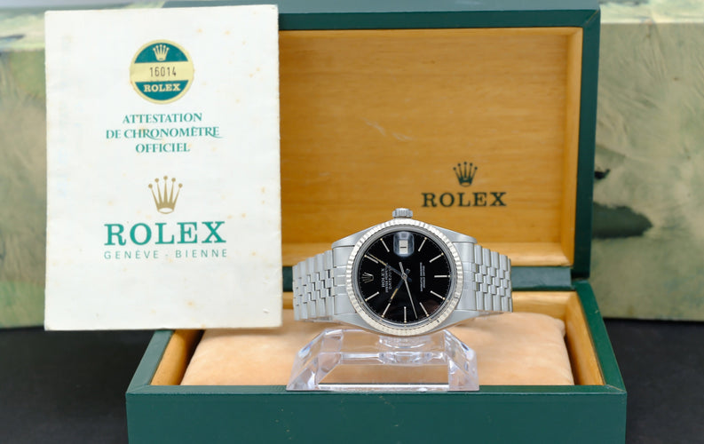 Montre Rolex Datejust - Montre 16014 en acier 58 Facettes ROL/DJ1/1391
