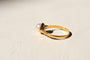 Bague 55 Bague solitaire en or jaune et perle de culture 58 Facettes Ref3965