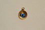 Pendentif Pendentif œil protecteur en or jaune 18 carats et pierre bleue 58 Facettes 3932