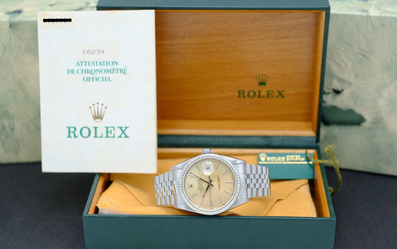 Montre Rolex Datejust - Montre 16234 en acier, 1994 58 Facettes ROL/DJ1/1367